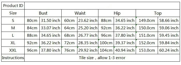 Choose your size wisely