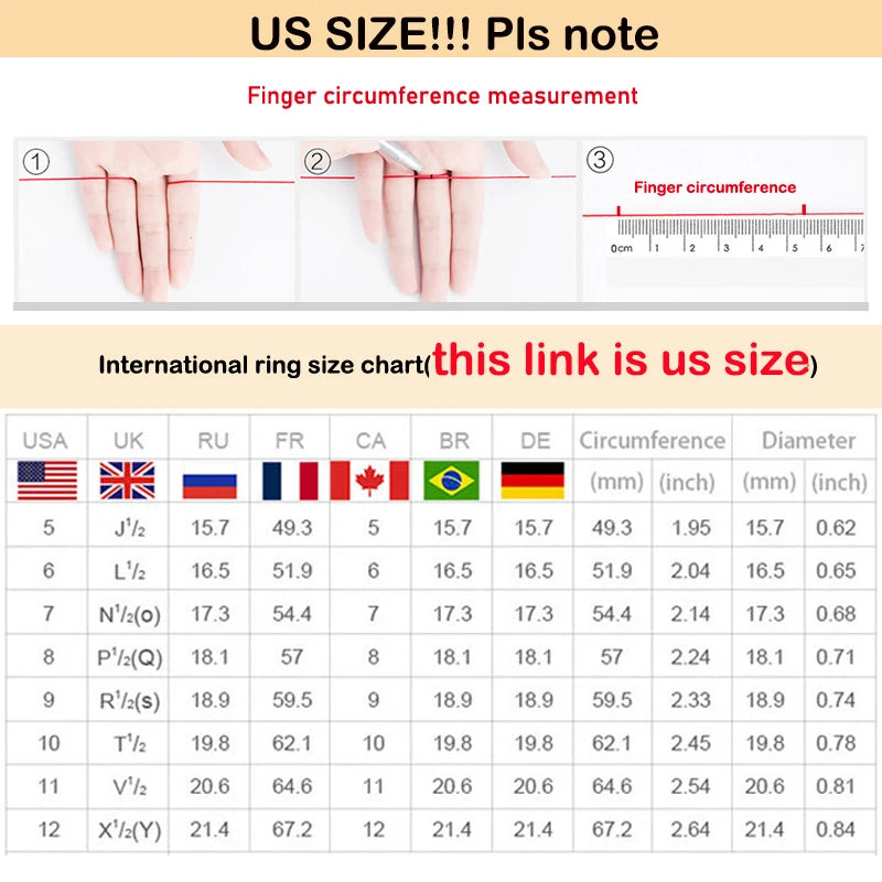 Choose your size carefully.