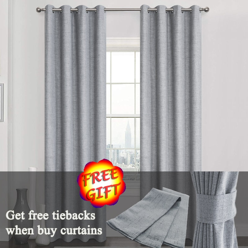 True Radiant Treasures Solid Waterproof Blackout Curtain - Stylish and functional linen curtain for home or office use. Complete light shading and privacy. Get yours today!