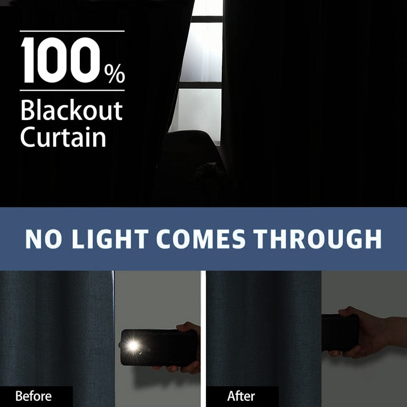 True Radiant Treasures Solid Waterproof Blackout Curtain - Stylish and functional linen curtain for home or office use. Complete light shading and privacy. Get yours today!