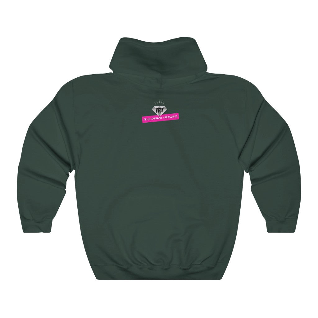 Unisex heavy blend hooded sweatshirt - cotton and polyester blend - plush and warm - ideal for printing - seamless design - kangaroo pocket - matching drawstring