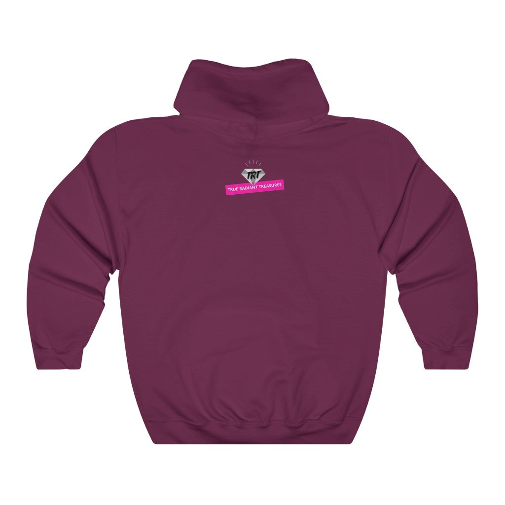 Unisex heavy blend hooded sweatshirt - cotton and polyester blend - plush and warm - ideal for printing - seamless design - kangaroo pocket - matching drawstring
