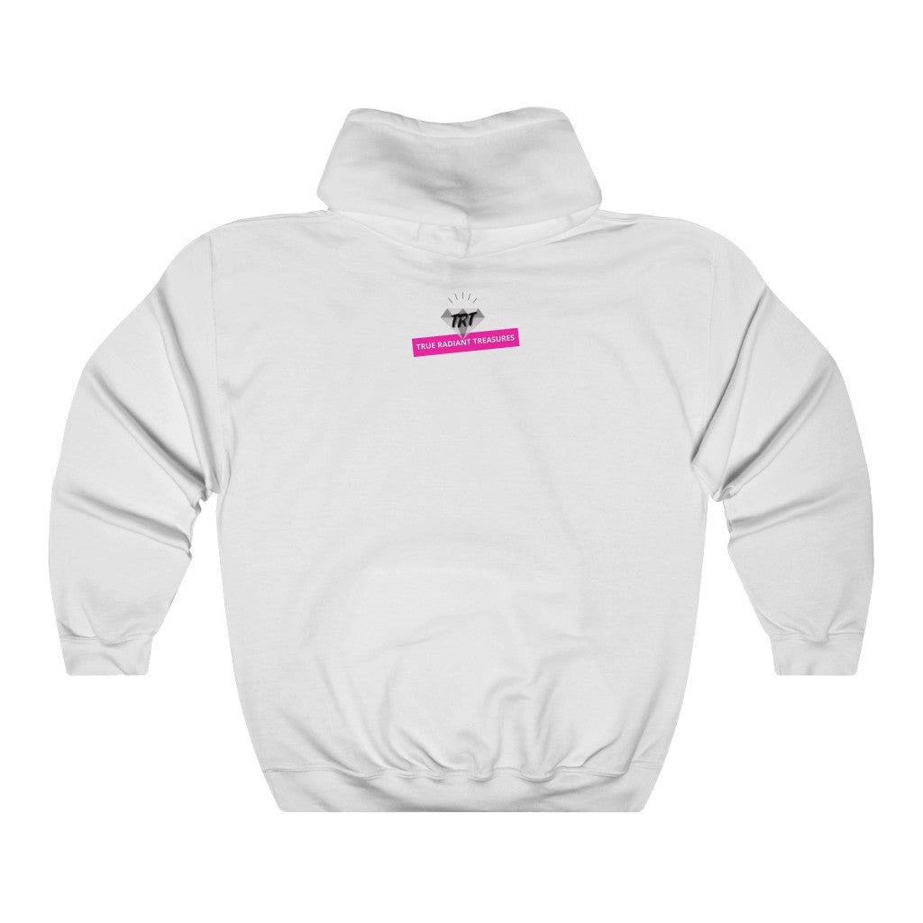 Unisex heavy blend hooded sweatshirt - cotton and polyester blend - plush and warm - ideal for printing - seamless design - kangaroo pocket - matching drawstring
