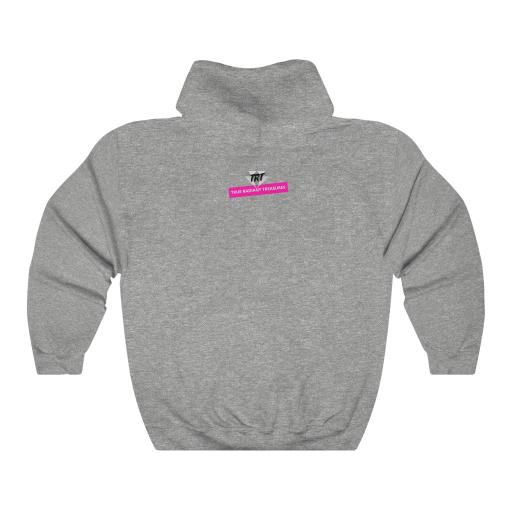 Unisex heavy blend hooded sweatshirt - cotton and polyester blend - plush and warm - ideal for printing - seamless design - kangaroo pocket - matching drawstring