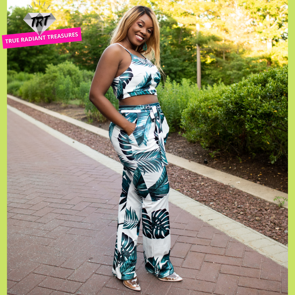 Tropical 2025 casual dress