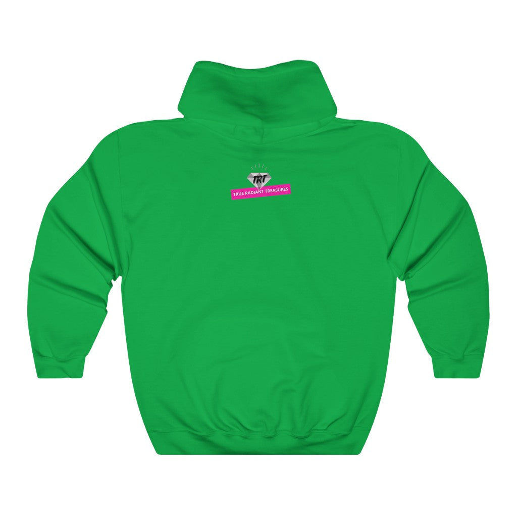 Unisex heavy blend hooded sweatshirt - cotton and polyester blend - plush and warm - ideal for printing - seamless design - kangaroo pocket - matching drawstring