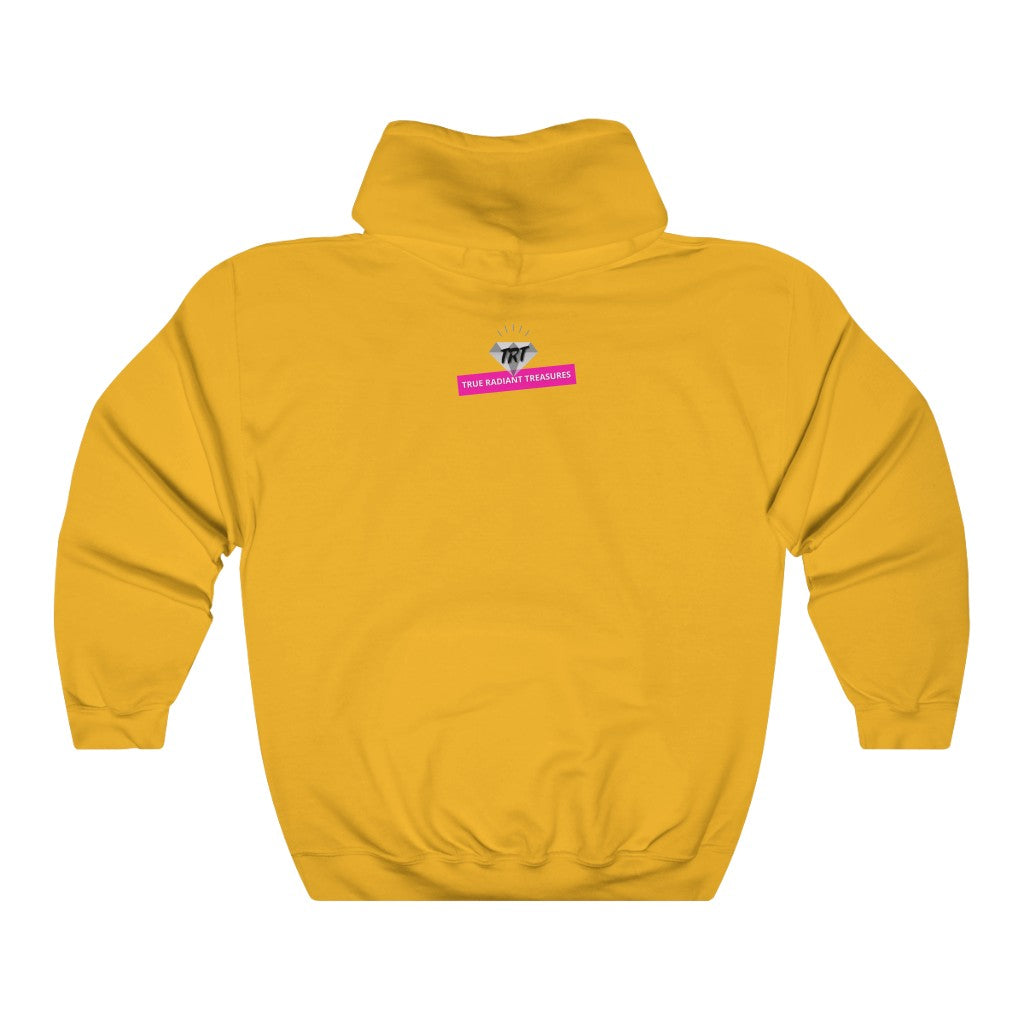 Unisex heavy blend hooded sweatshirt - cotton and polyester blend - plush and warm - ideal for printing - seamless design - kangaroo pocket - matching drawstring