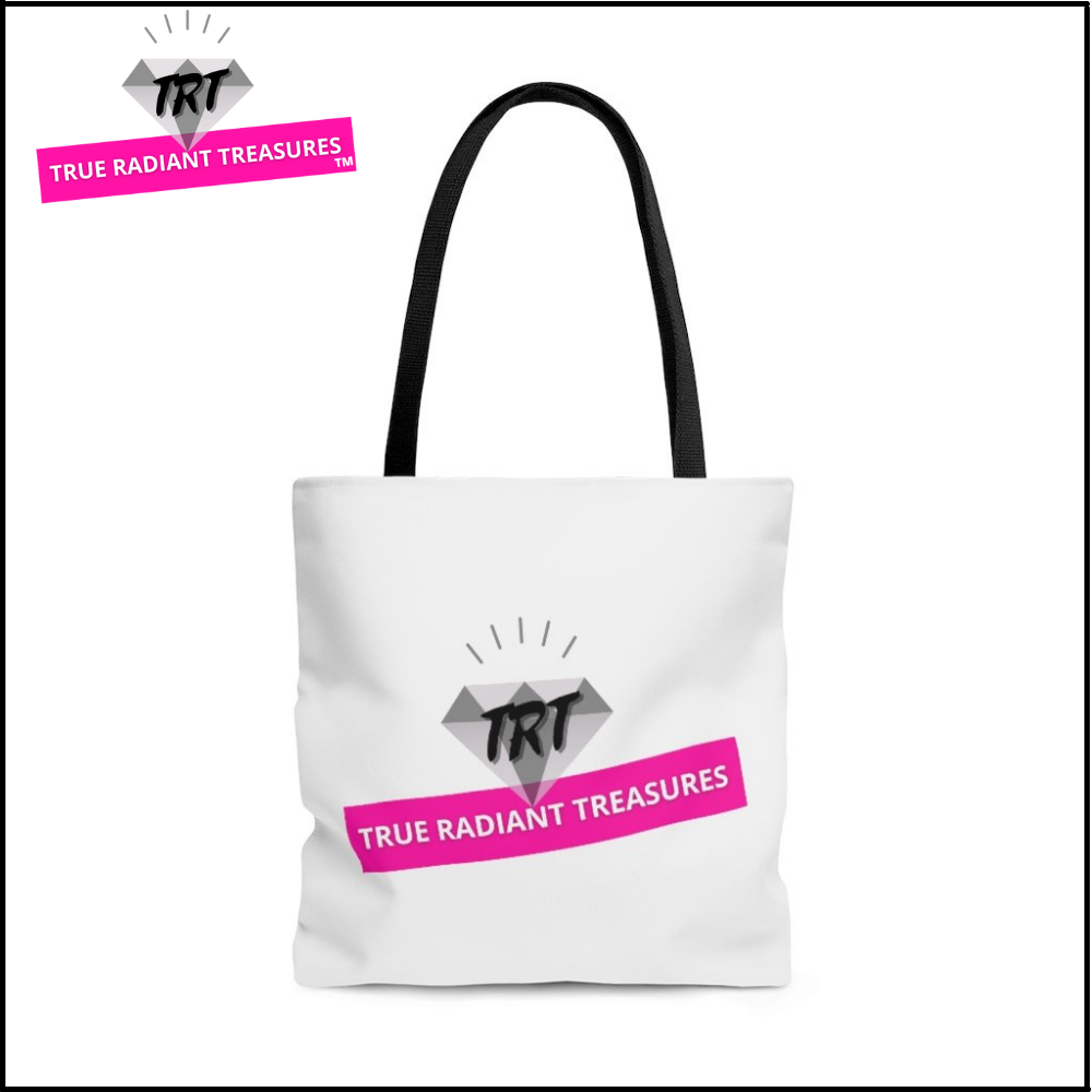A stylish and practical tote bag with an all-over print design, made from high-quality polyester. Available in three sizes, with black cotton handles and lining for added elegance and durability.