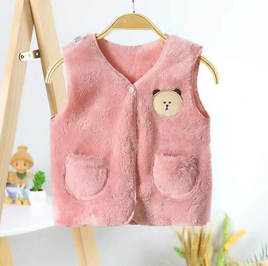 Thick Sleeveless Vest for Kids | Cotton Fabric | Various Colors & Sizes | 7 Months - 6 Years | Comfortable & Stylish