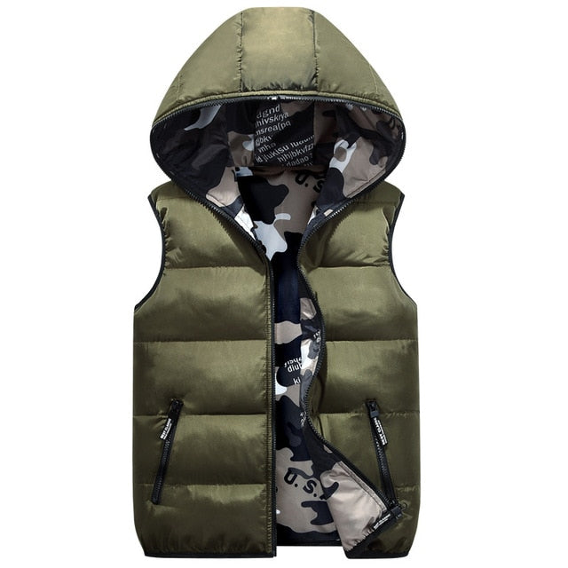 Camouflage Cotton Vest