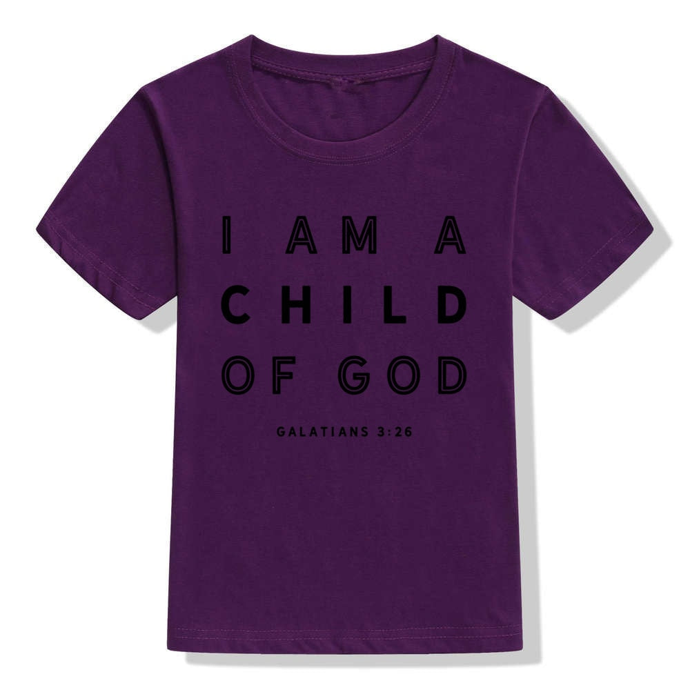 I Am A Child of God Kids' T-shirt