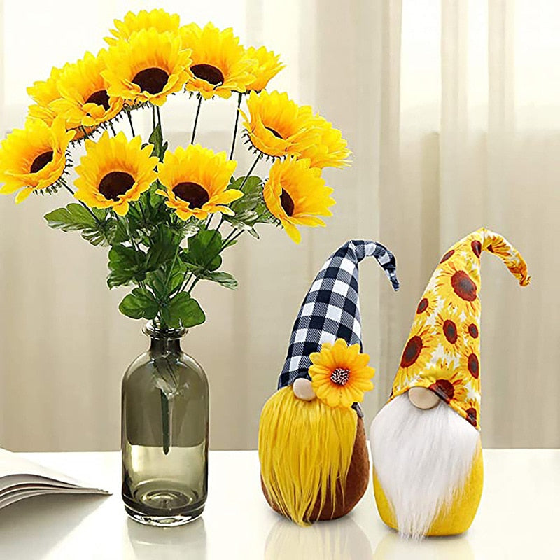 Fall Dwarf Plush Ornaments, charming home decor with unique design, perfect for living rooms or bedrooms, evoking a warm and inviting atmosphere.