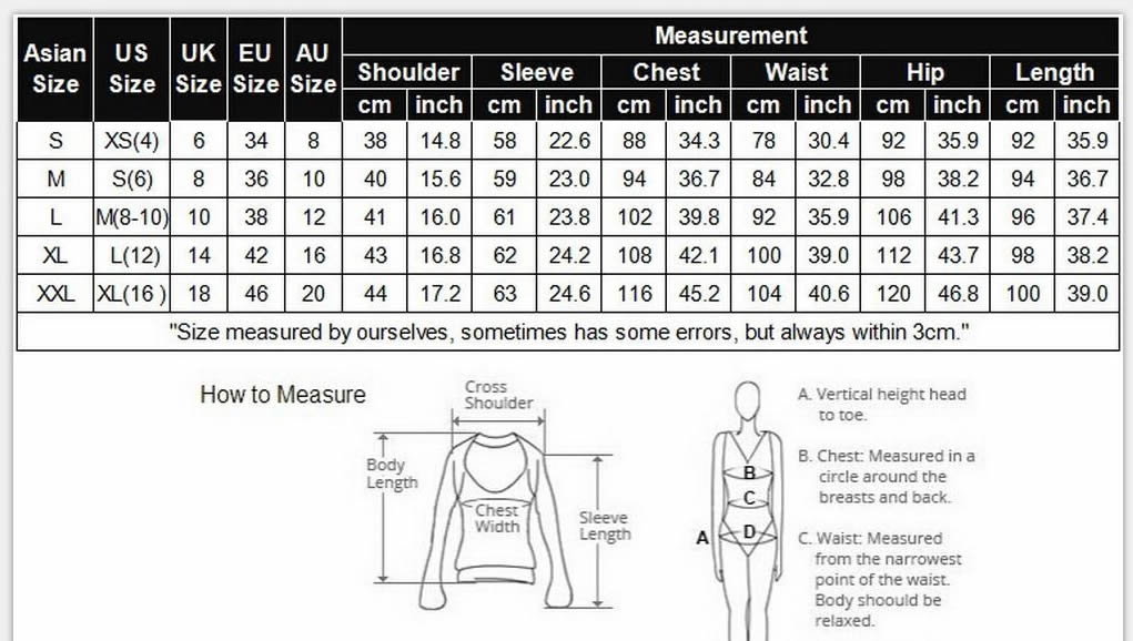 Please choose your size correctly.