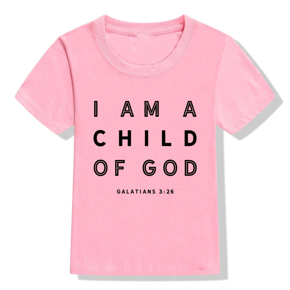 I Am A Child of God Kids' T-shirt