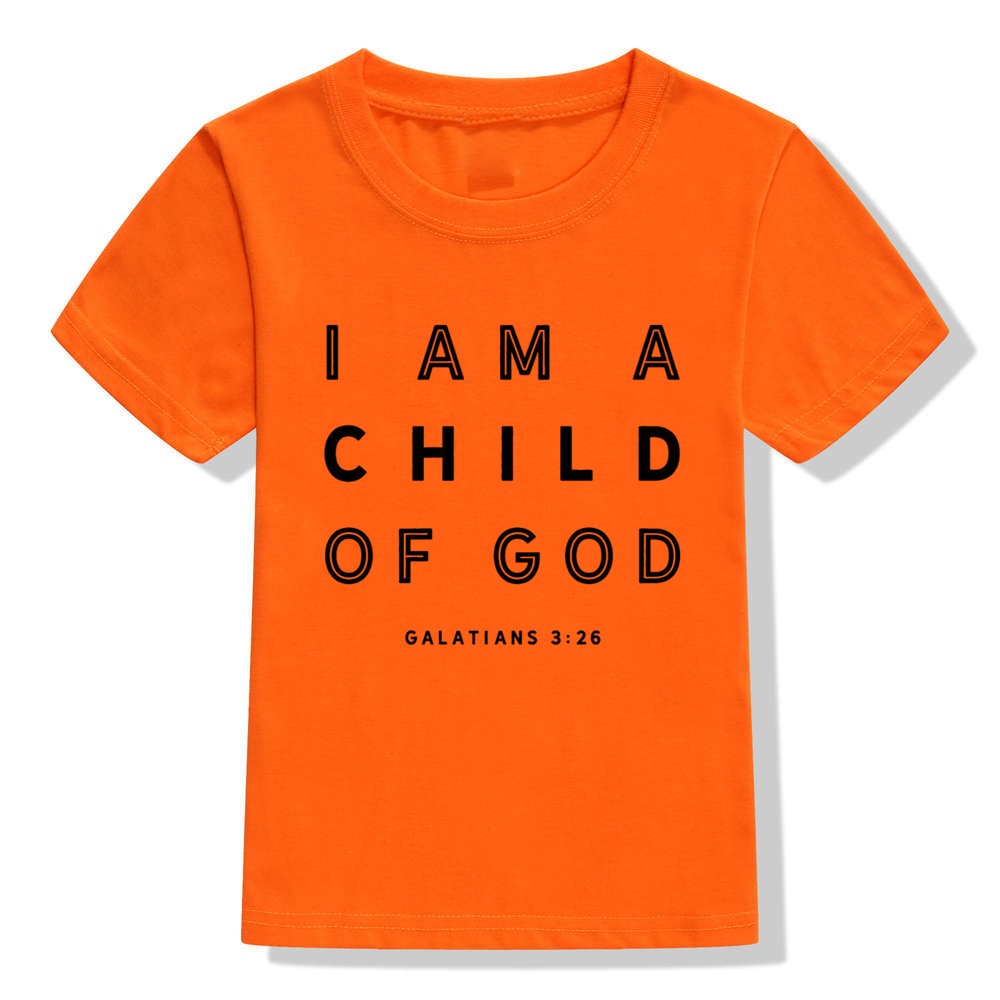 I Am A Child of God Kids' T-shirt