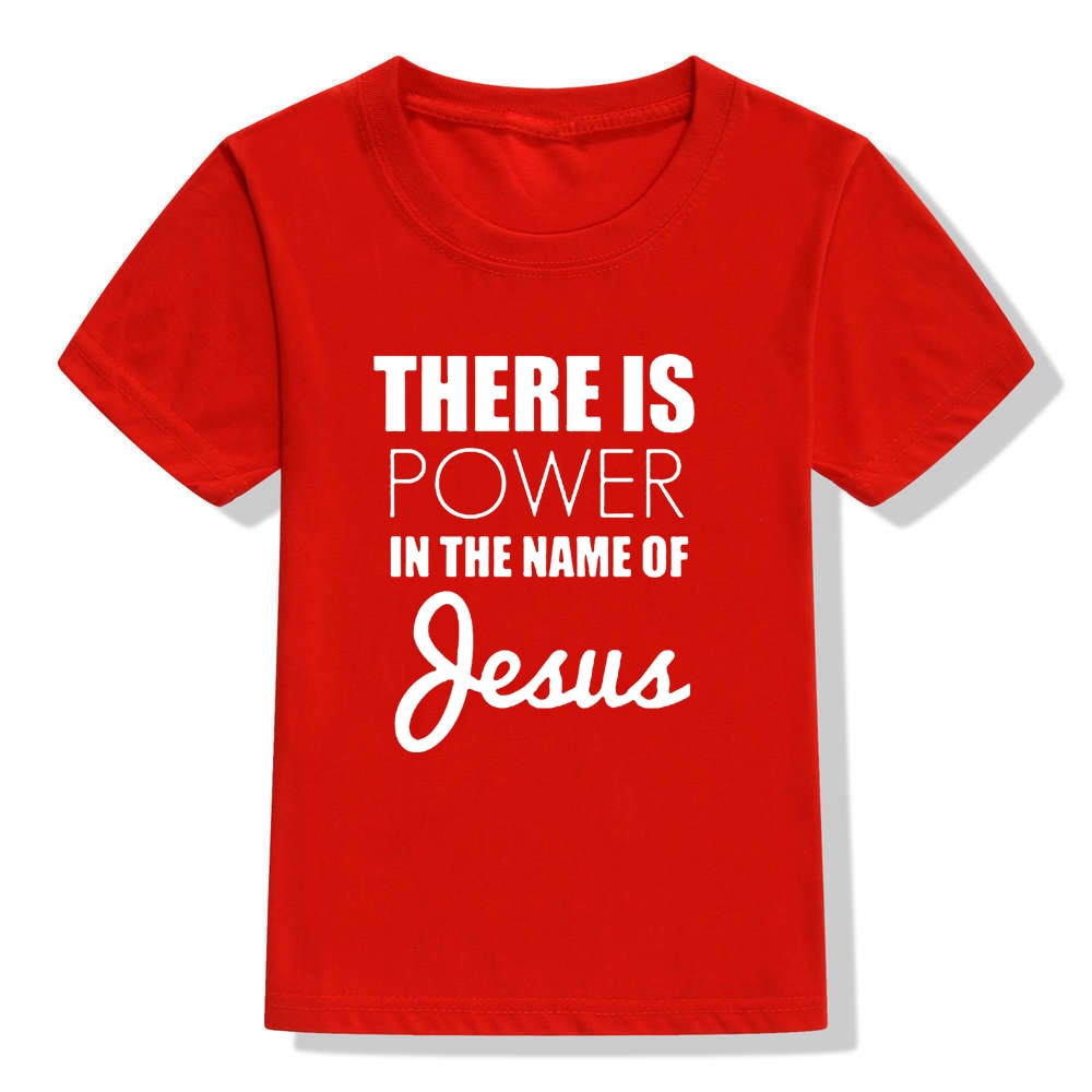 There Is Power In The Name of Jesus Kid's T-Shirt
