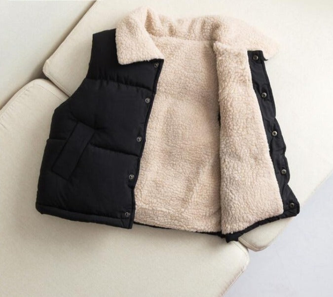 Thick Sleeveless Vest for Kids | Cotton Fabric | Various Colors & Sizes | 7 Months - 6 Years | Comfortable & Stylish
