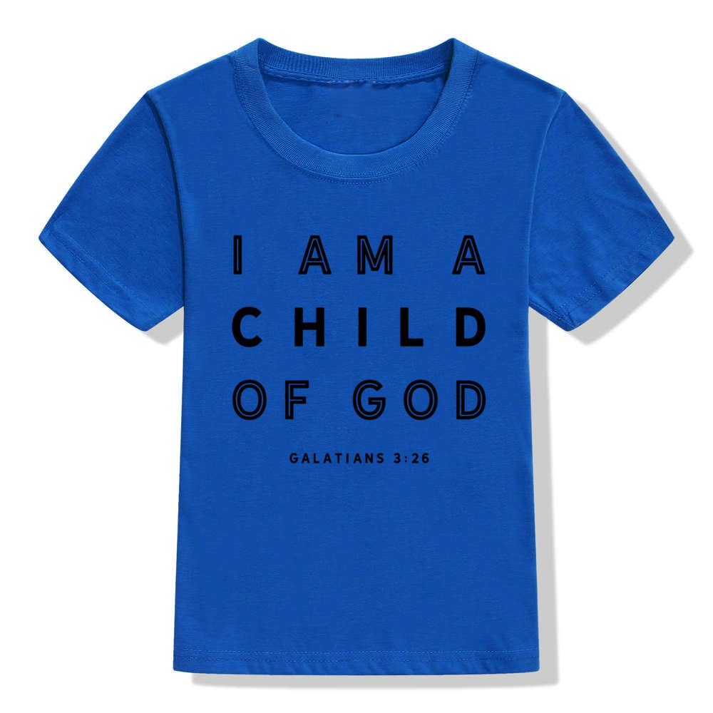 I Am A Child of God Kids' T-shirt