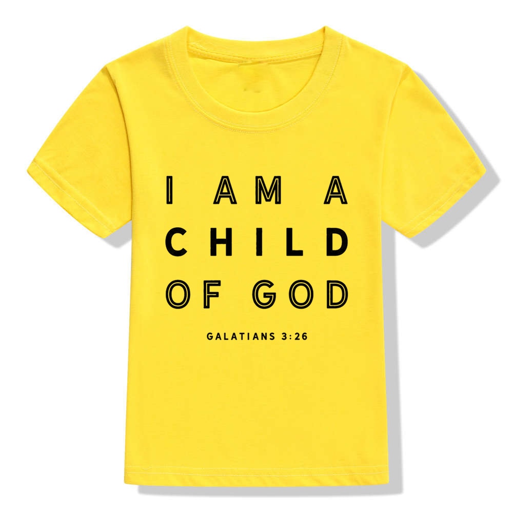 I Am A Child of God Kids' T-shirt