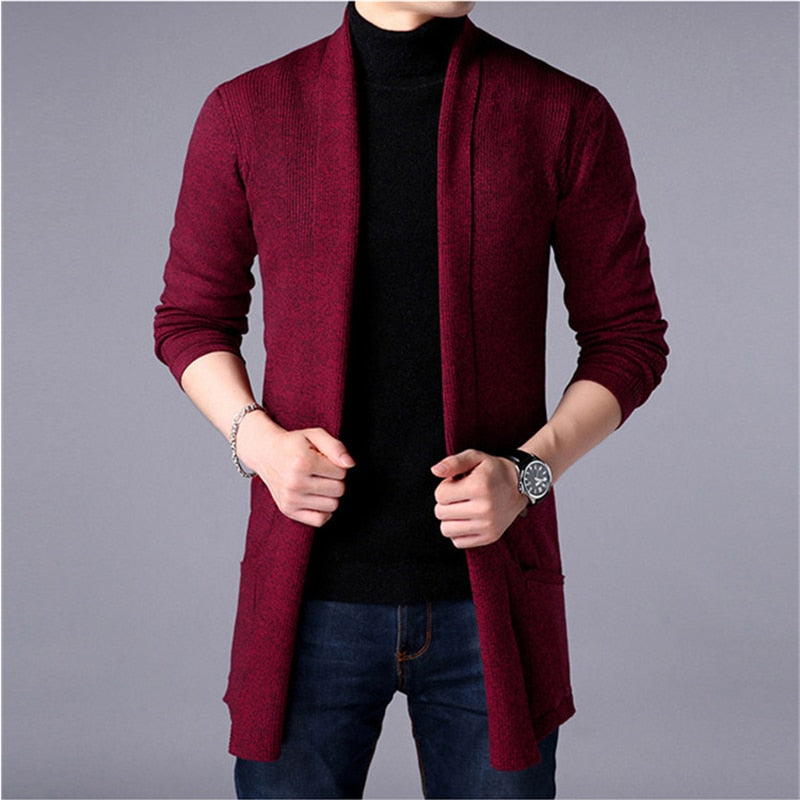 Cozy Cotton Coat - Stay Warm in Cold Weather. Long Sleeves and Turtleneck. Length Provides Wind Protection. Available in Different Colors and Sizes.