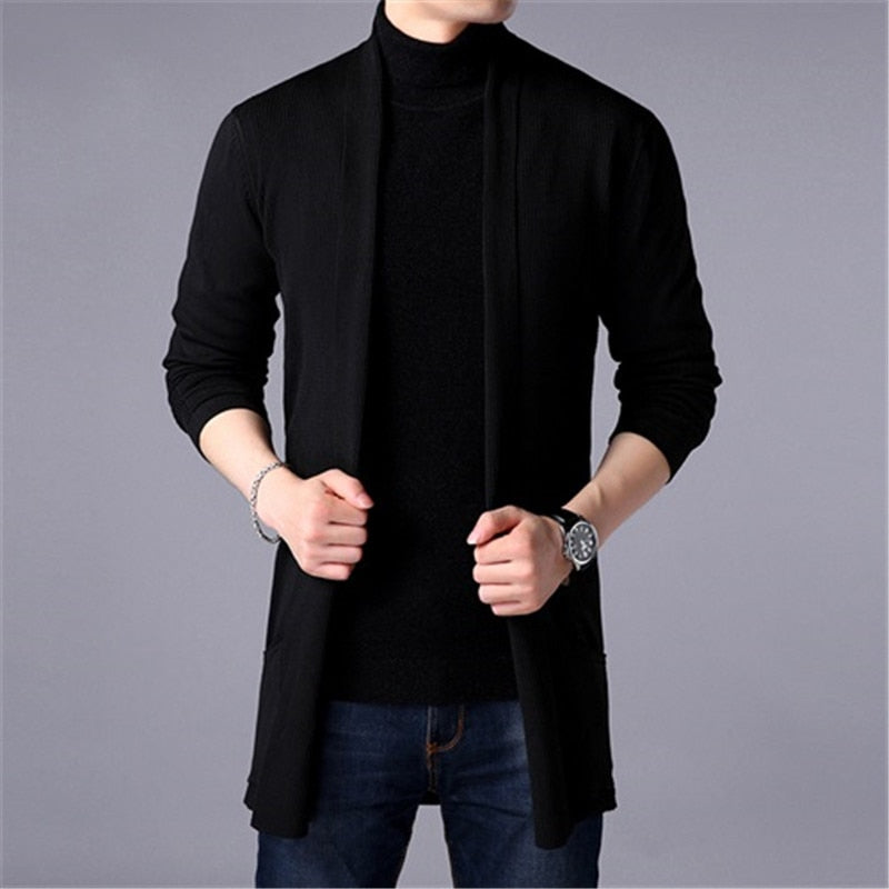 Cozy Cotton Coat - Stay Warm in Cold Weather. Long Sleeves and Turtleneck. Length Provides Wind Protection. Available in Different Colors and Sizes.