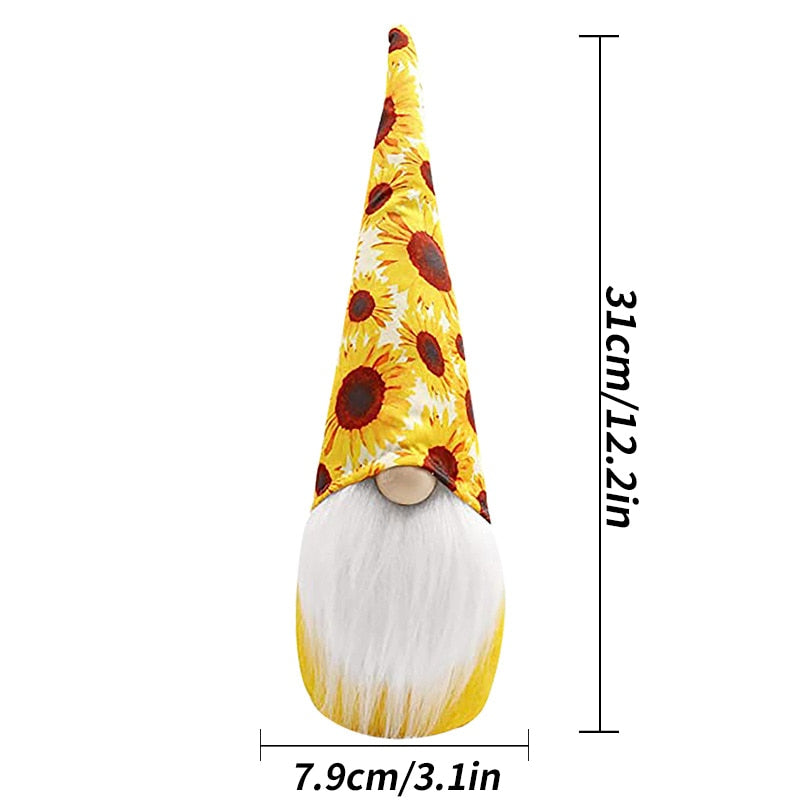 Fall Dwarf Plush Ornaments, charming home decor with unique design, perfect for living rooms or bedrooms, evoking a warm and inviting atmosphere.