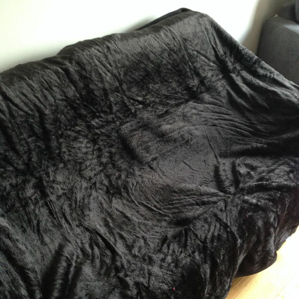 Super soft and comfy Solid Color Fleece Blanket in a rich, solid color, offering warmth and relaxation. Perfect for home, travel, and parties.