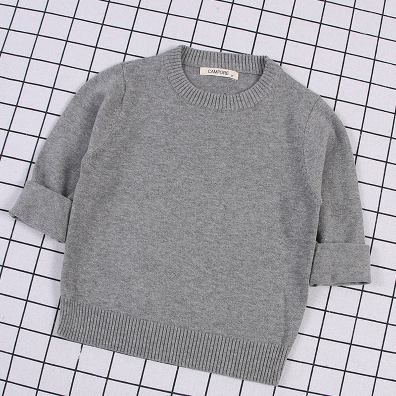 Knitted Pullover Sweaters