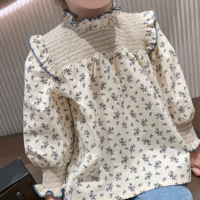 Fall Tops for little girls in multiple patterns, colors, sizes, and styles. Made from cotton, spandex, and polyester to keep them warm and stylish. Mix and match with favorite pants, jeans, or leggings. Order now!