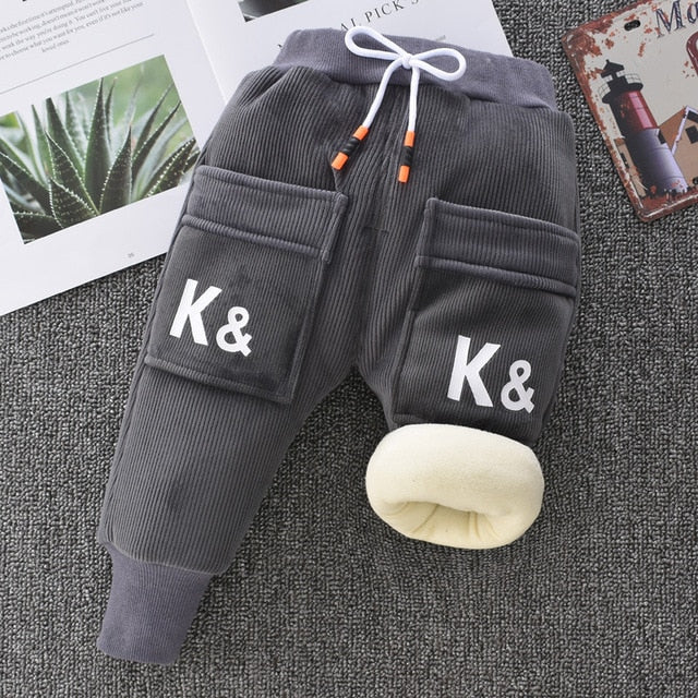 Winter warm cashmere pants, providing cozy comfort and style. Made of soft cashmere, available in various colors and sizes for ages 1 to 6 years old.