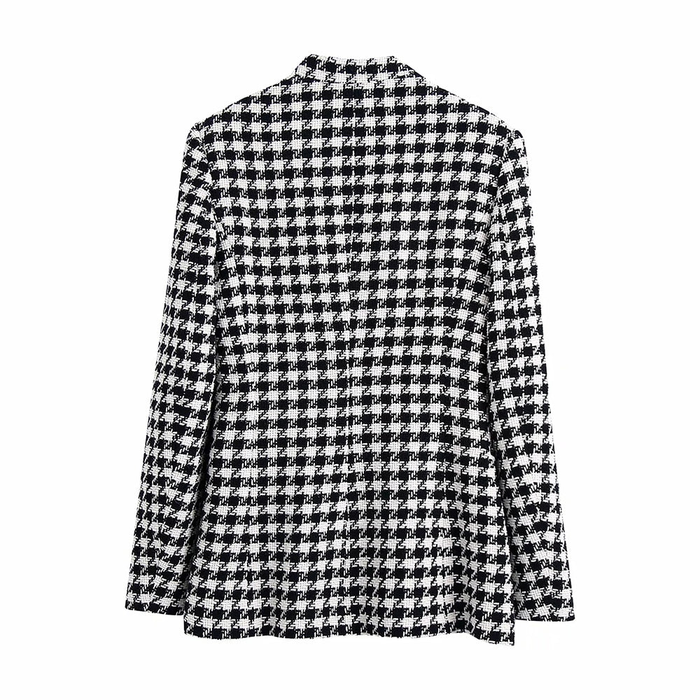 Vintage Office Coat and Skirt Set for Women - Classic and Durable Polyester Fabric - Perfect for Formal or Business Occasions