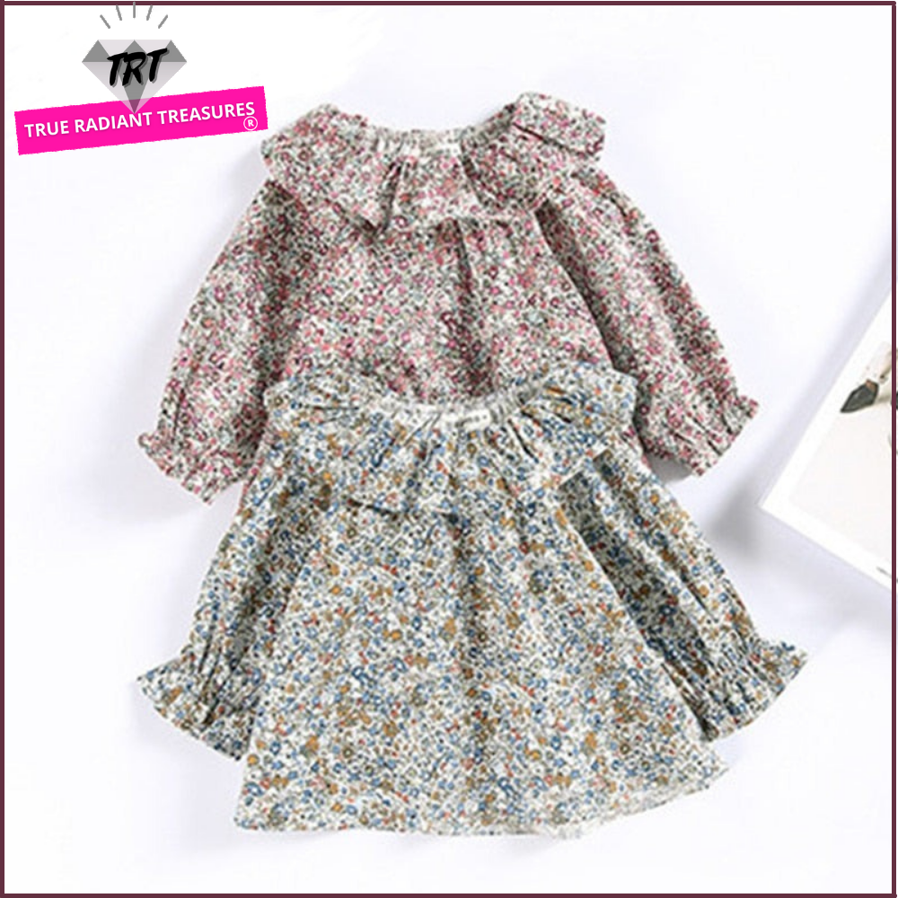 Floral Spring Baby Girl's Shirt