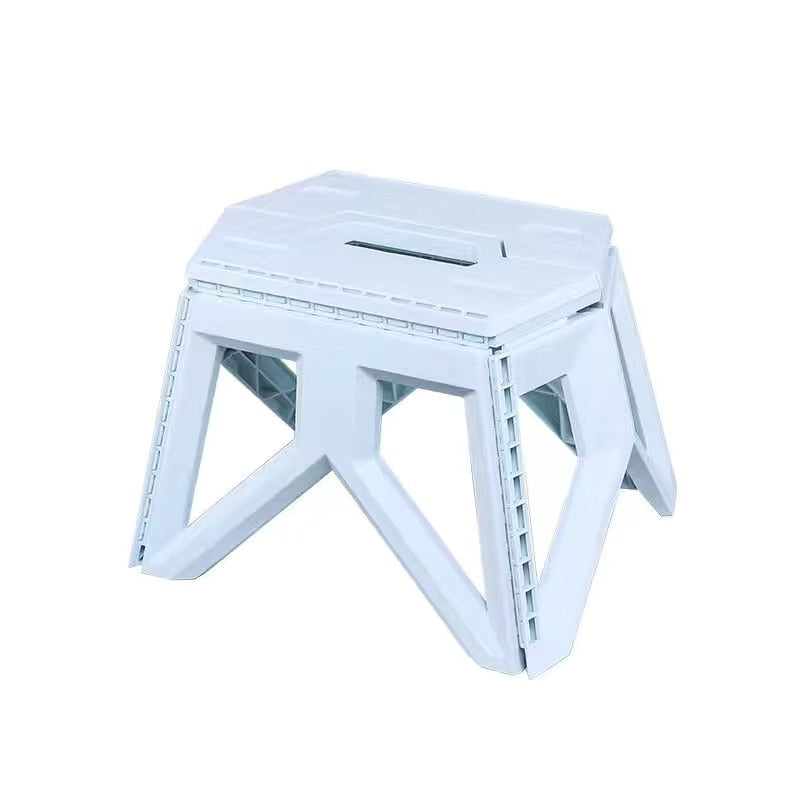 Portable Outdoor Folding Stool - Lightweight, durable, and versatile, perfect for camping, picnics, and beach outings.