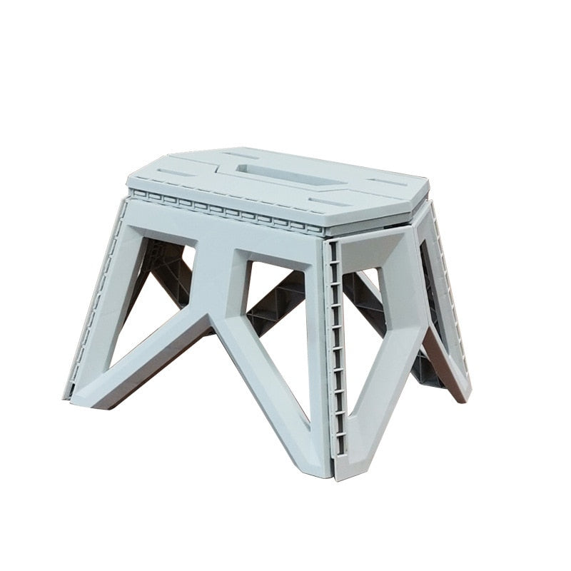 Portable Outdoor Folding Stool - Lightweight, durable, and versatile, perfect for camping, picnics, and beach outings.