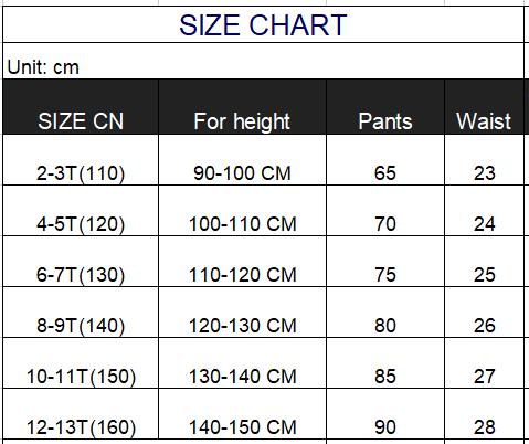 Please choose your girl's size correctly.