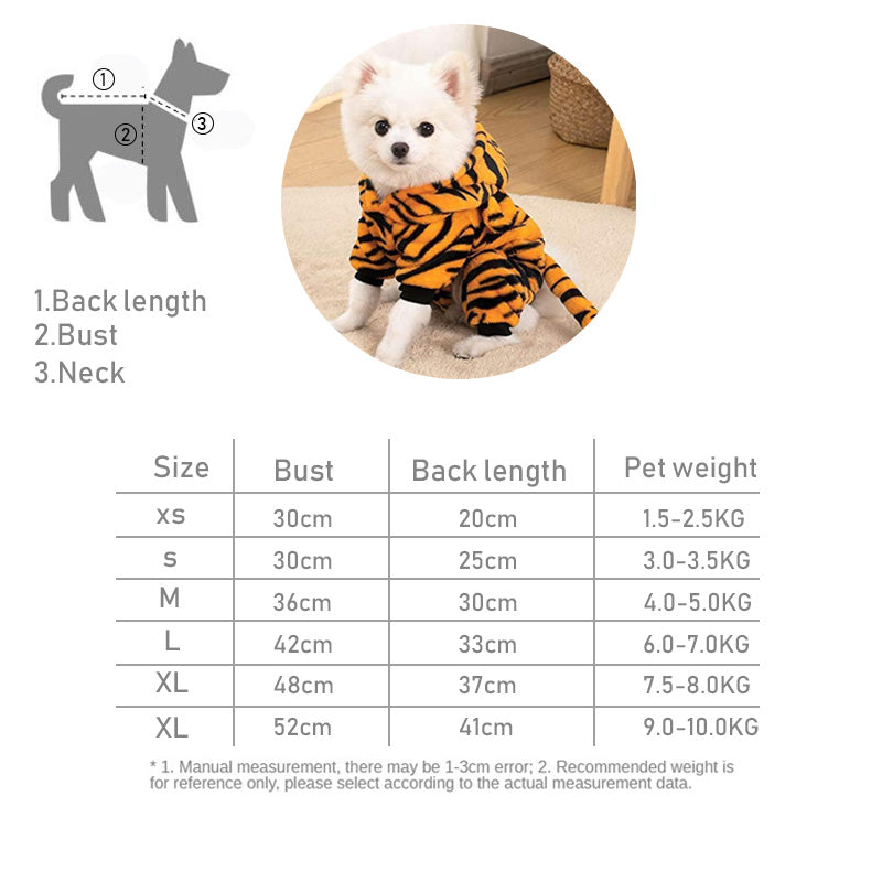 Please choose the size of your pet correctly.