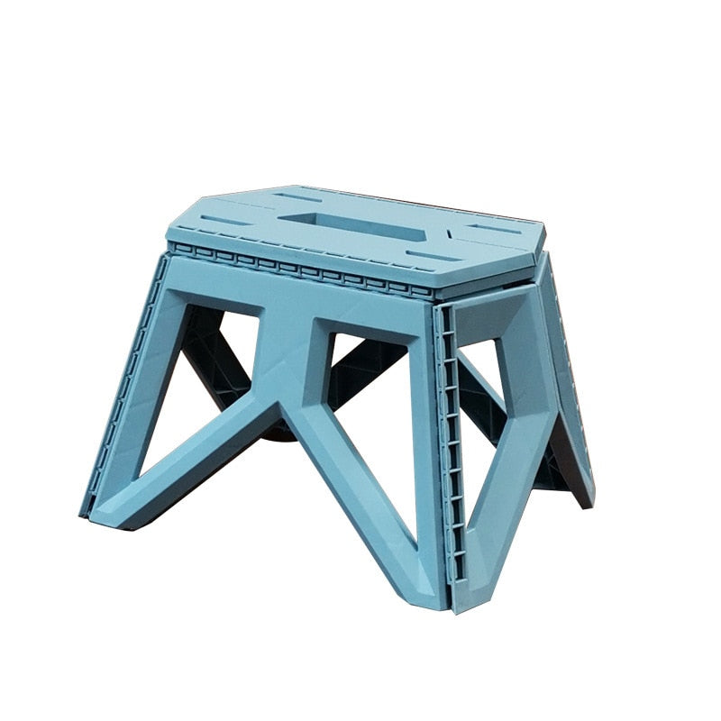 Portable Outdoor Folding Stool - Lightweight, durable, and versatile, perfect for camping, picnics, and beach outings.