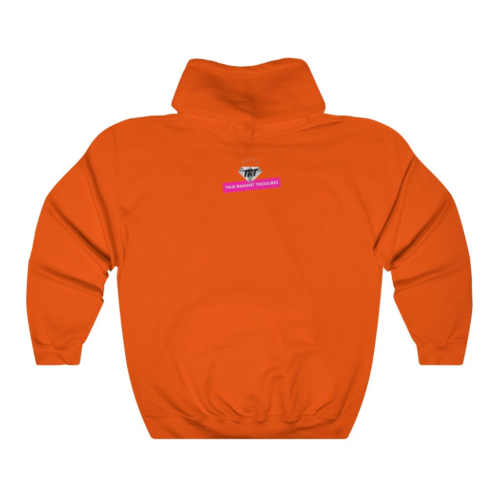 Unisex heavy blend hooded sweatshirt - cotton and polyester blend - plush and warm - ideal for printing - seamless design - kangaroo pocket - matching drawstring