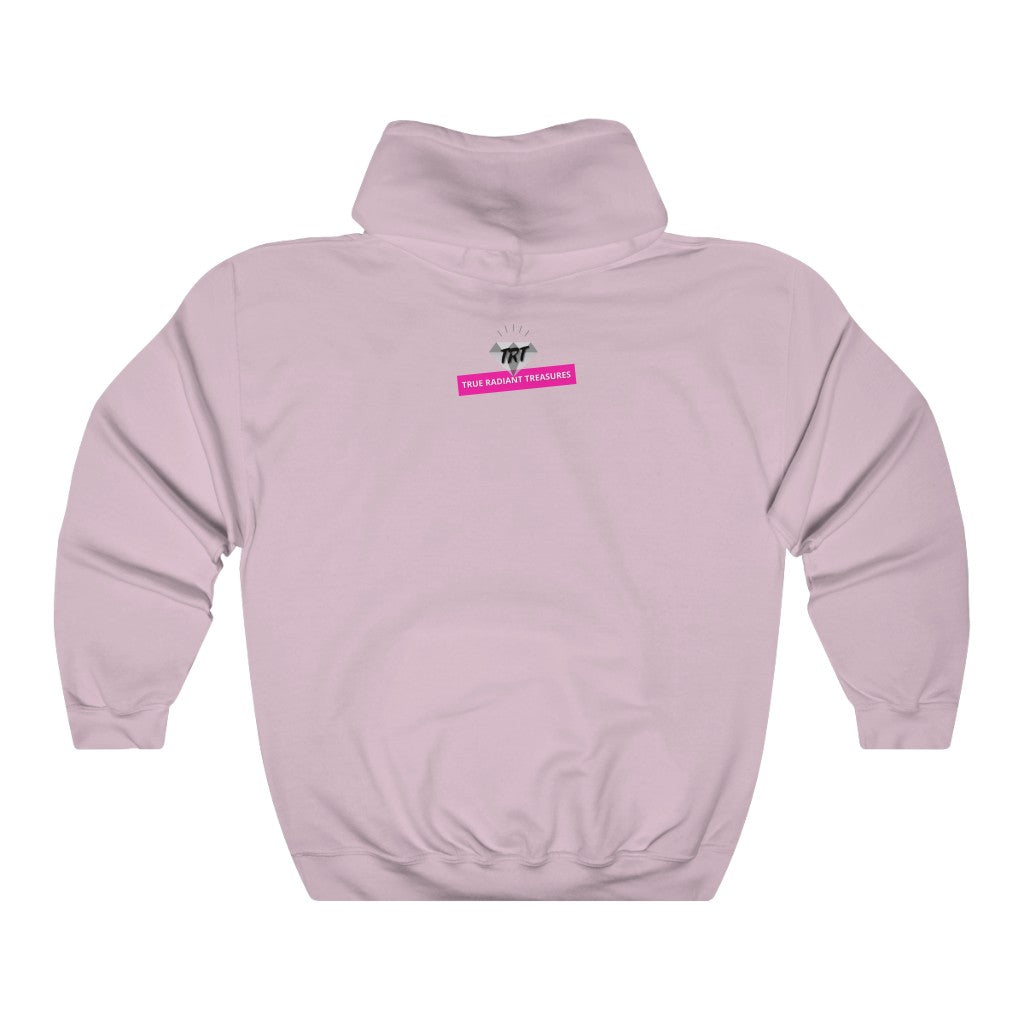 Unisex heavy blend hooded sweatshirt - cotton and polyester blend - plush and warm - ideal for printing - seamless design - kangaroo pocket - matching drawstring