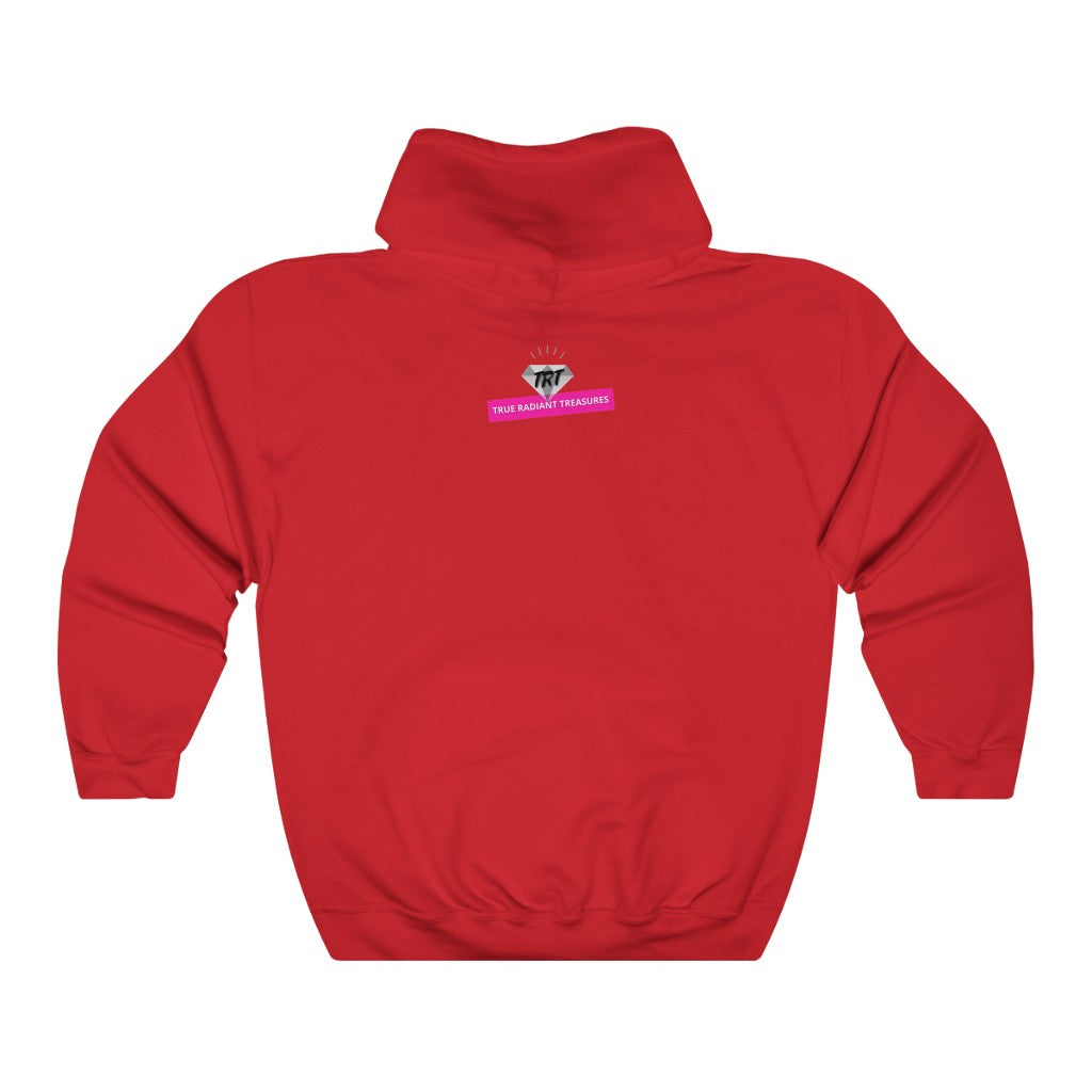 Unisex heavy blend hooded sweatshirt - cotton and polyester blend - plush and warm - ideal for printing - seamless design - kangaroo pocket - matching drawstring