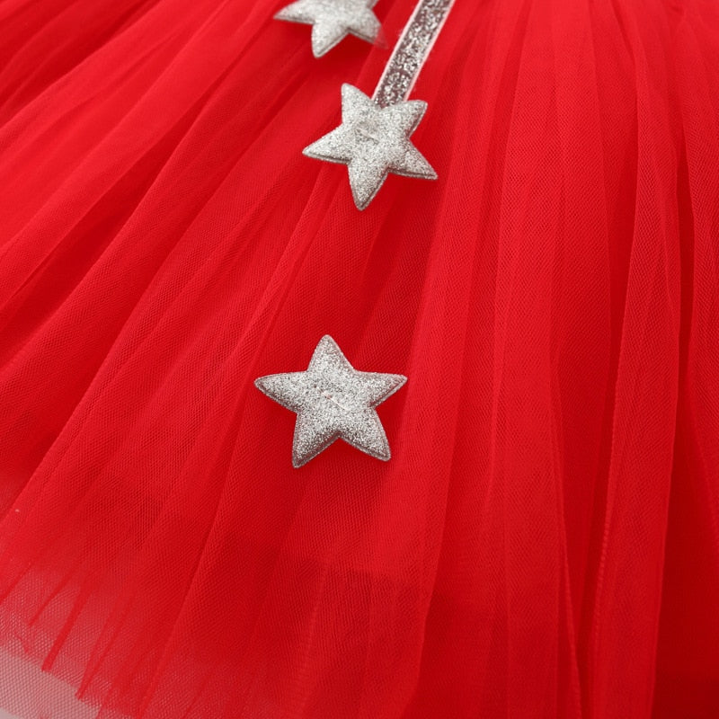 Girls Elegant Party Dress - Fine materials, carefully crafted designs, available in sizes for baby girls 7-12 months, 13-24 months, 25-36 months, and 4-6 years.