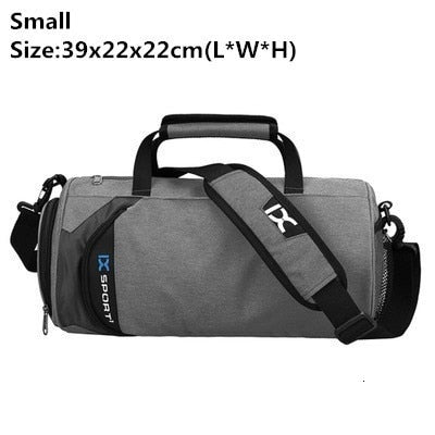 Multipurpose Sports Bag - Spacious and convenient bag for gym or travel. Big capacity storage and multiple-pocket design. Easy to carry.
