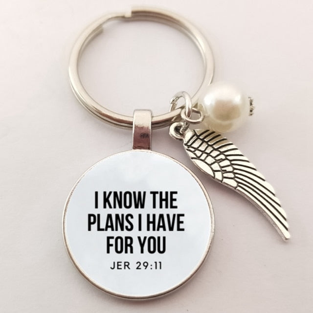 Bible Verse Key Chains