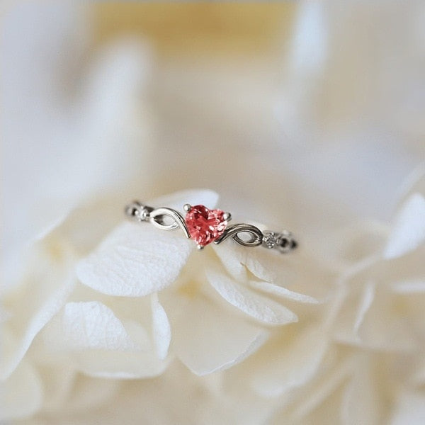 Simple Heart Ring, symbol of love and care. Express deep affection. Perfect gift for loved ones.