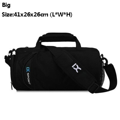 Multipurpose Sports Bag - Spacious and convenient bag for gym or travel. Big capacity storage and multiple-pocket design. Easy to carry.