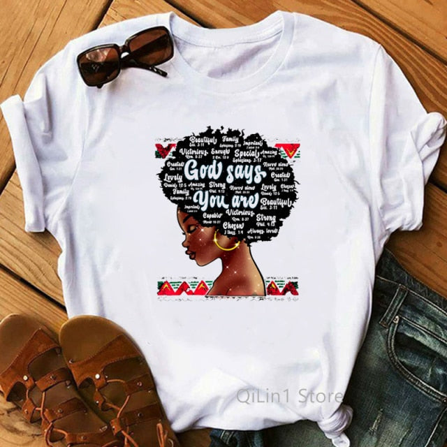 Black Girl Melanin T-Shirt