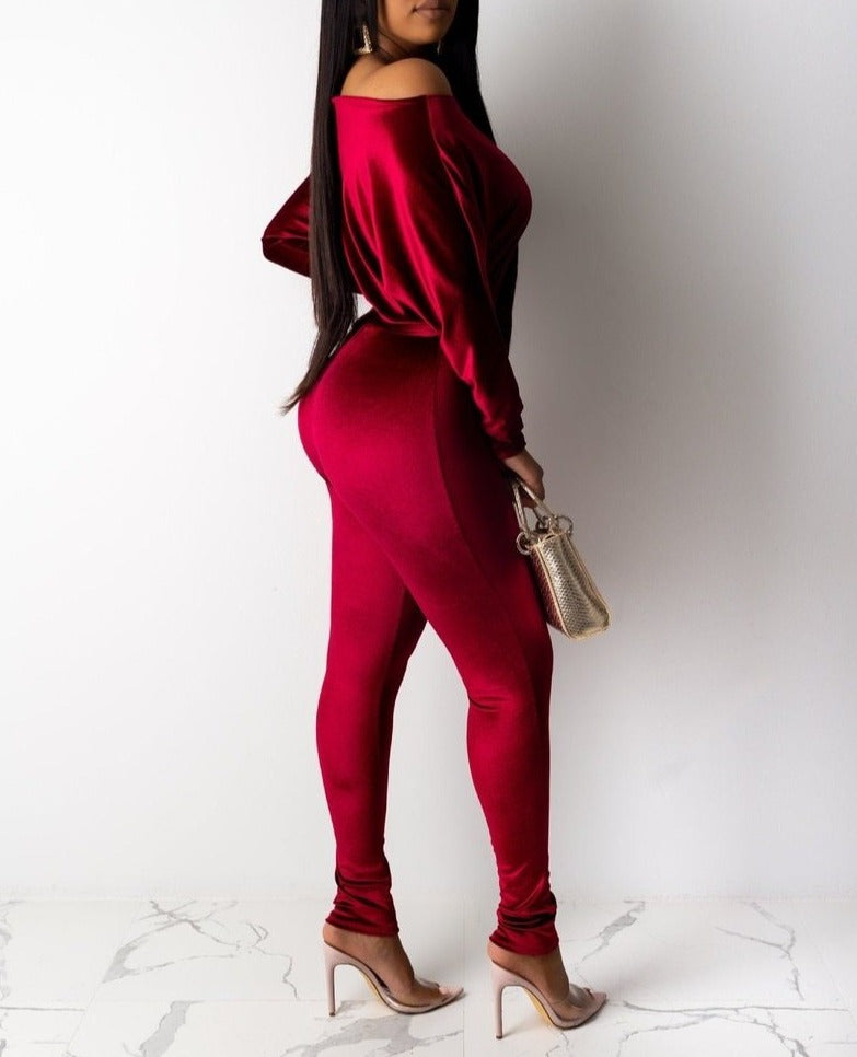 Party-Ready Sexy Stretch Jumpsuit for Women - Perfect for the Holiday Season