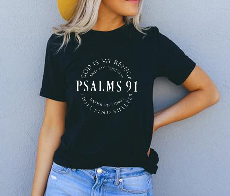 God Is My Refuge Shirt