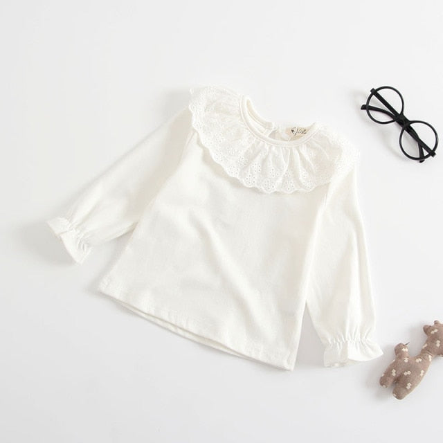 Floral Spring Baby Girl's Shirt