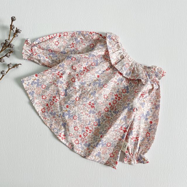 Floral Spring Baby Girl's Shirt